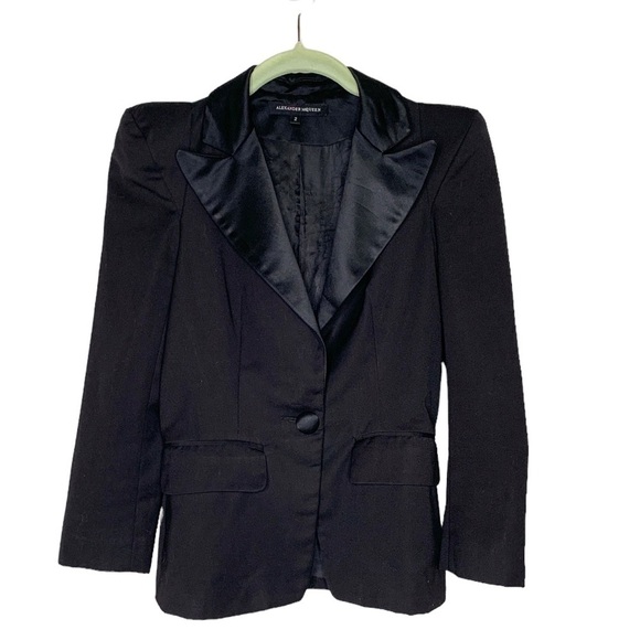 Alexander McQueen Jackets & Blazers - Alexander McQueen Power Shoulder Blazer‎